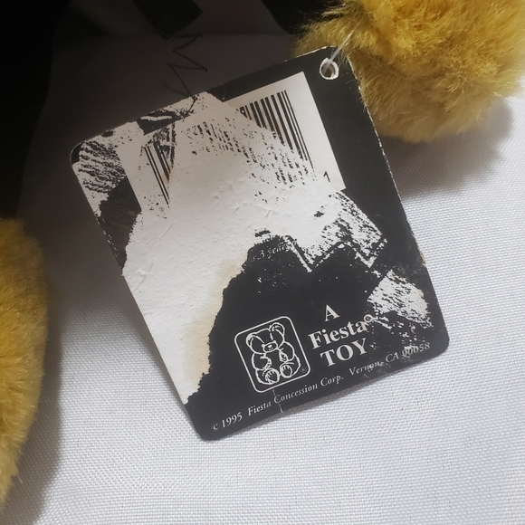 Fiesta Vampire Wizard Teddy Bear Plush Stuffed Animal 12-inch Halloween Has Tag - Picture 9 of 10